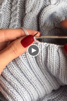 How to Make Knit Neck Part