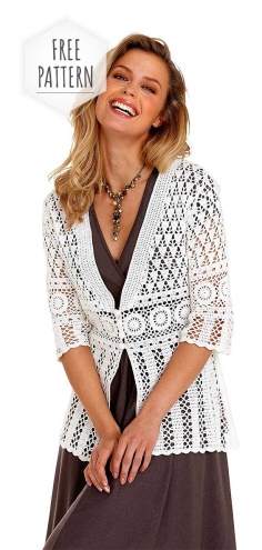 Beautiful Crochet Vest Free Pattern