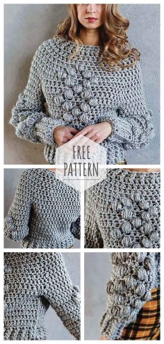 Women Knit Top Free Pattern