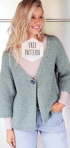 Knitting Vest Free Pattern