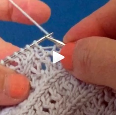Without Auxiliary Needle Stitch Technique