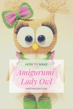 Amigurumi Lady Owl