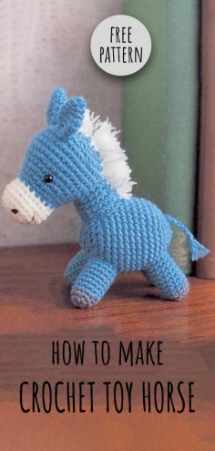 Crochet Toy Horse Free Pattern