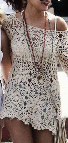 Crochet Tenderness Dress for Women