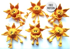 Amigurumi Sunflower Free Pattern