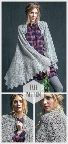 Crochet Shawl Free Pattern