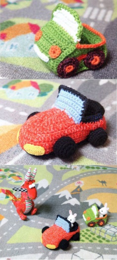 Crochet Toy Car Tutorial