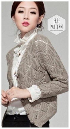 PATTERN BILATERAL FOR SWEETS JACKET PALANTINE