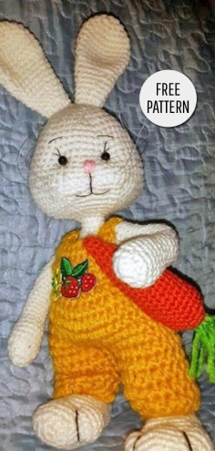 Amigurumi Bunny with Carrot Free Pattern