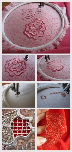 Embroider Embroidery on a Simple Sewing Machine