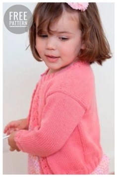 Knitted cardigan for kids