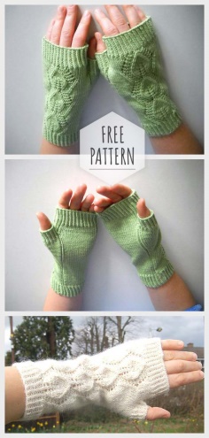 Knitting Glove Free Pattern