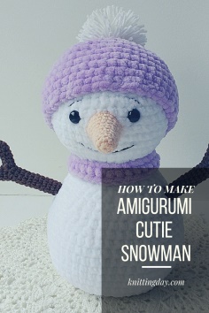 Amigurumi Cutie Snowman