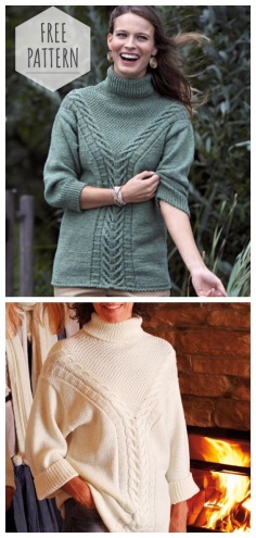 BRAIDED CENTRAL SWEATER