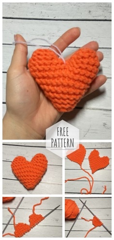 Crochet Valentines Day Heart