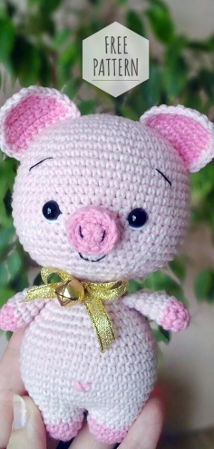 Amigurumi Little Piggy Free Pattern