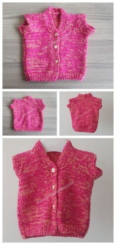 Baby Vest Pink