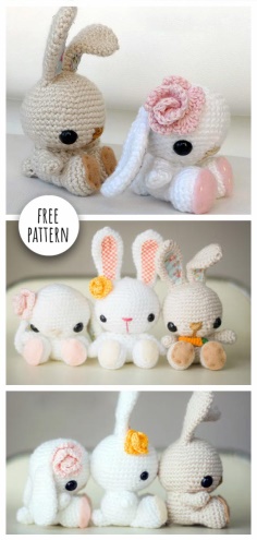 Crochet Little Bunny Free Pattern