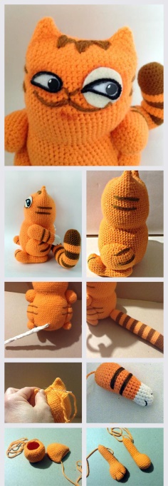 Crochet Toy Cat Tutorial
