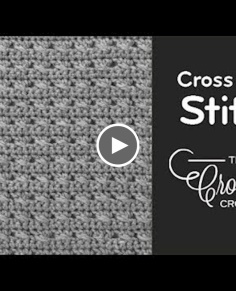 Crochet Cross Over Stitch Pattern
