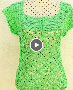 Crochet summer blouse crochet crochetblouse