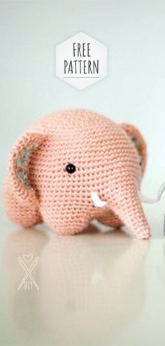 Amigurumi Little Elephant Free Pattern