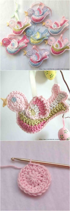 Amigurumi Little bird crochet