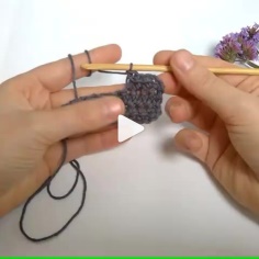 How to do a linked treble stitch