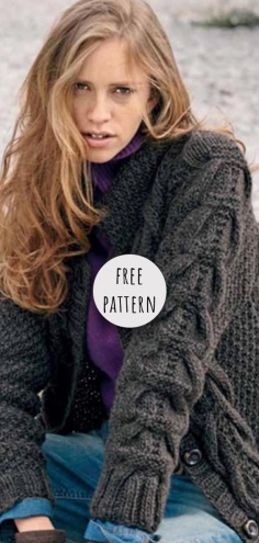Knitting Cardigan Free Pattern