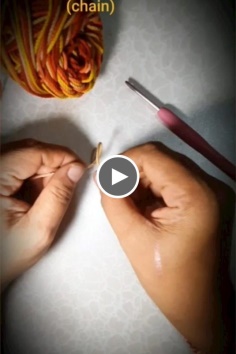 How to make chain stitch video tutorial