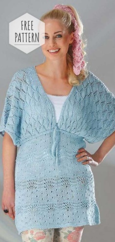 Crochet Tunic for Pregnant