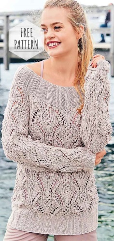 Free Neck Pullover Free Pattern