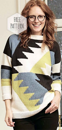 Knitted Sweater Free Pattern