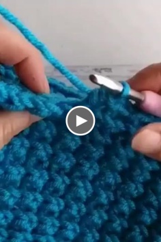 Simple and Easy Crochet Texture Stitch