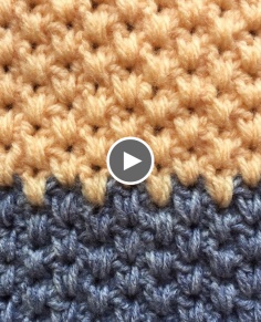 Crochet FOREST Stitch Tutorial