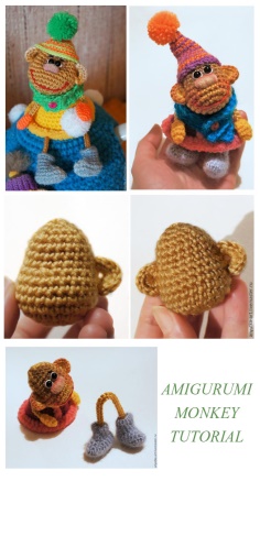 Amigurumi Monkey Crochet Tutorial