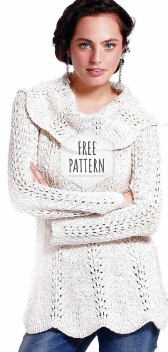 Crochet White Tunic Free Pattern
