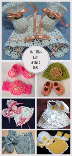 Knitting Baby Shower Idea
