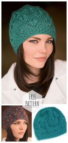 Nice cap knitting needles free pattern