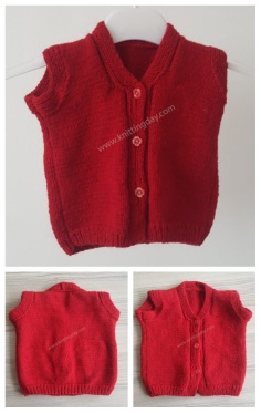 Red Baby Vest