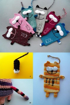 Crochet icat Covers for the Phone