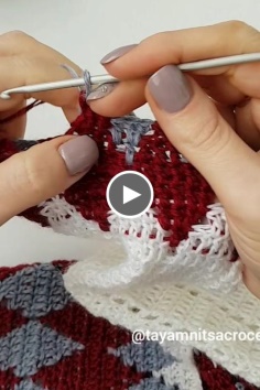 Crocheting with Different Colors