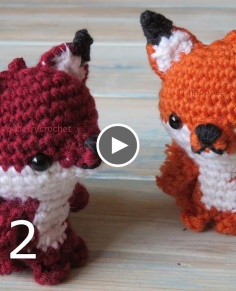 Amigurumi Fox Keyring - How to Crochet (Part 2)