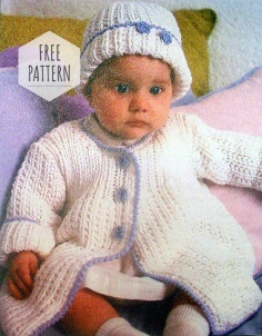 Cardigan for Baby Free Pattern
